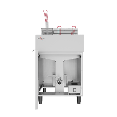 FRITADEIRA ELÉTRICA ÁGUA E ÓLEO 38L 220V TRIFÁSICA 18000W FE38 SKYMSEN - Foto 5