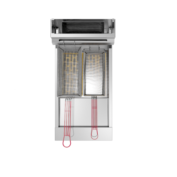 Fritadeira a Gás Zona Fria, 20L Inox Controlador Digital GLP/GN FG20 CD 110/220V - Foto 3