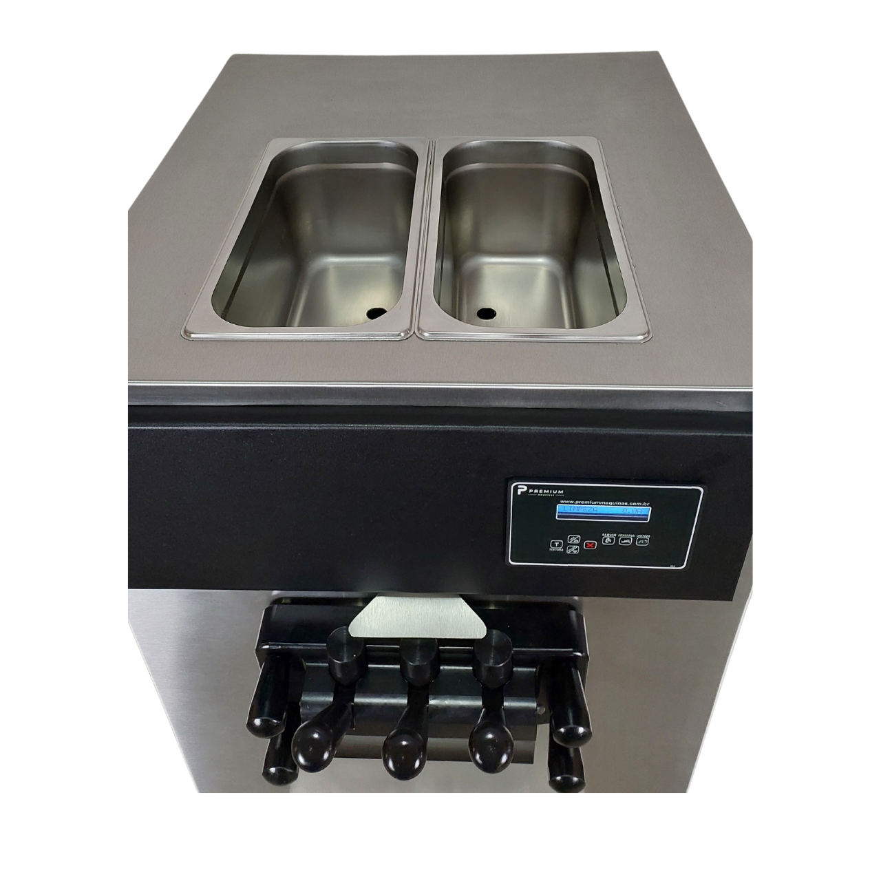 PRODUTORA DE SORVETE SOFT P-500 C/ INJEÇÃO DE AR 220V  - PREMIUM MÁQUINAS - Foto 3