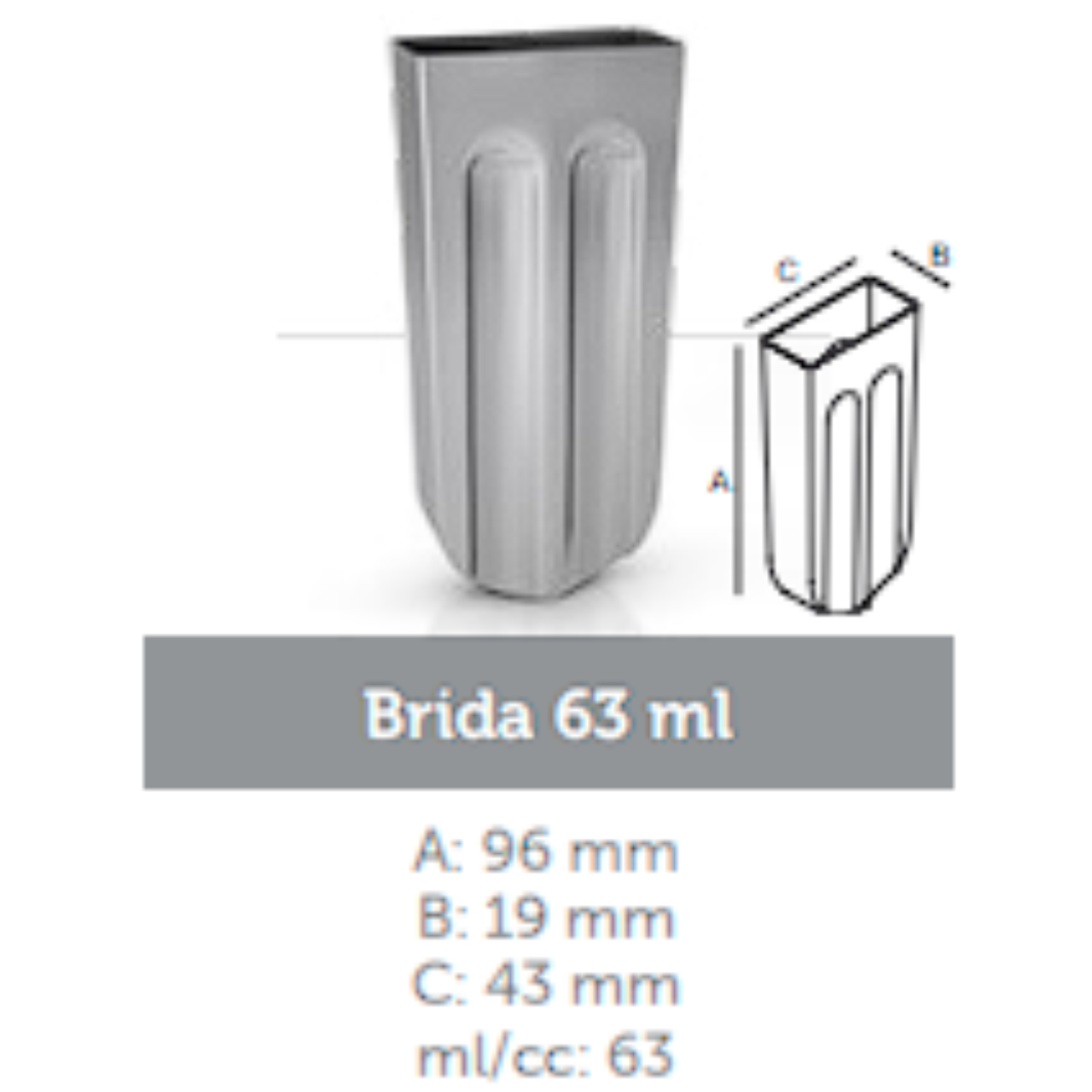 FORMA PICOLÉ MOLDE BRIDA (63ML) 28 CAVIDADES - ATAFORMA - Foto 2