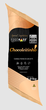 BISNAGA MESCLA CHOCOLEITINHO 1,010KG FOODBASE