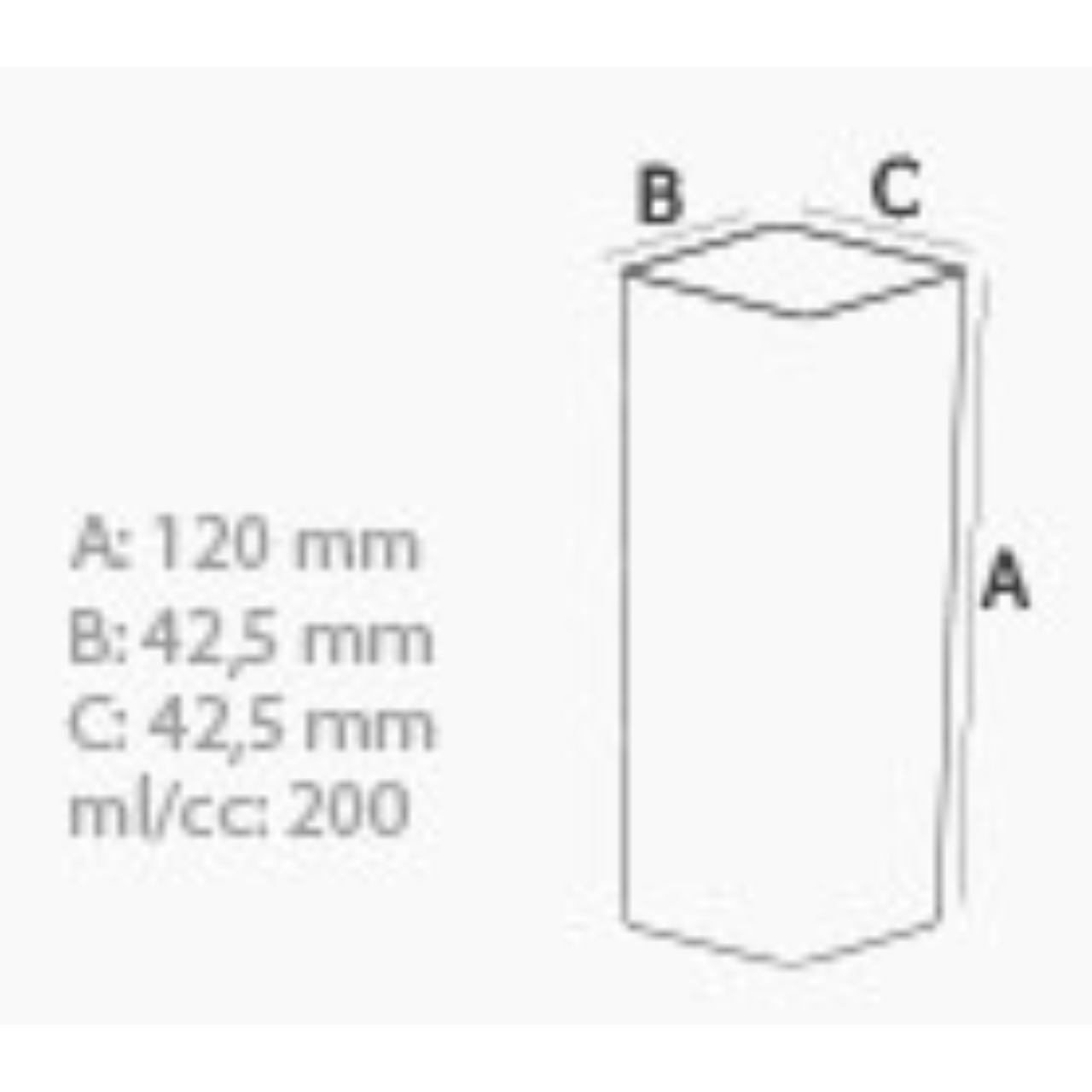 FORMA GELO SABORIZADO CUBO (200ML) 16 CAVIDADES P/ MÁQ. 28 CAVIDADES - ATAFORMA - Foto 3