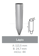 FORMA PICOLÉ MOLDE LÁPIS (44ML) 22 CAVIDADES - ATAFORMA - Foto 2