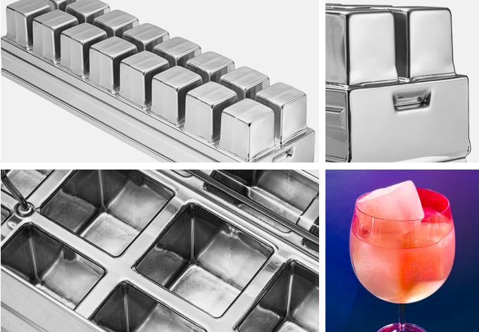 FORMA GELO SABORIZADO CUBO (70ML) 16 CAVIDADES P/ MÁQ. 28 CAVIDADES - ATAFORMA - Foto 3