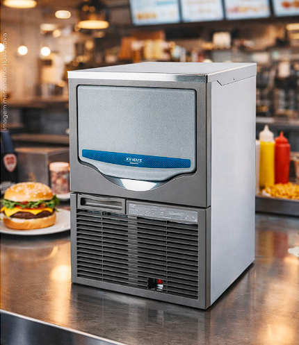 MÁQUINA DE GELO EM CUBOS 41KG/DIA SRM-45A - 220V MACOM - Foto 8