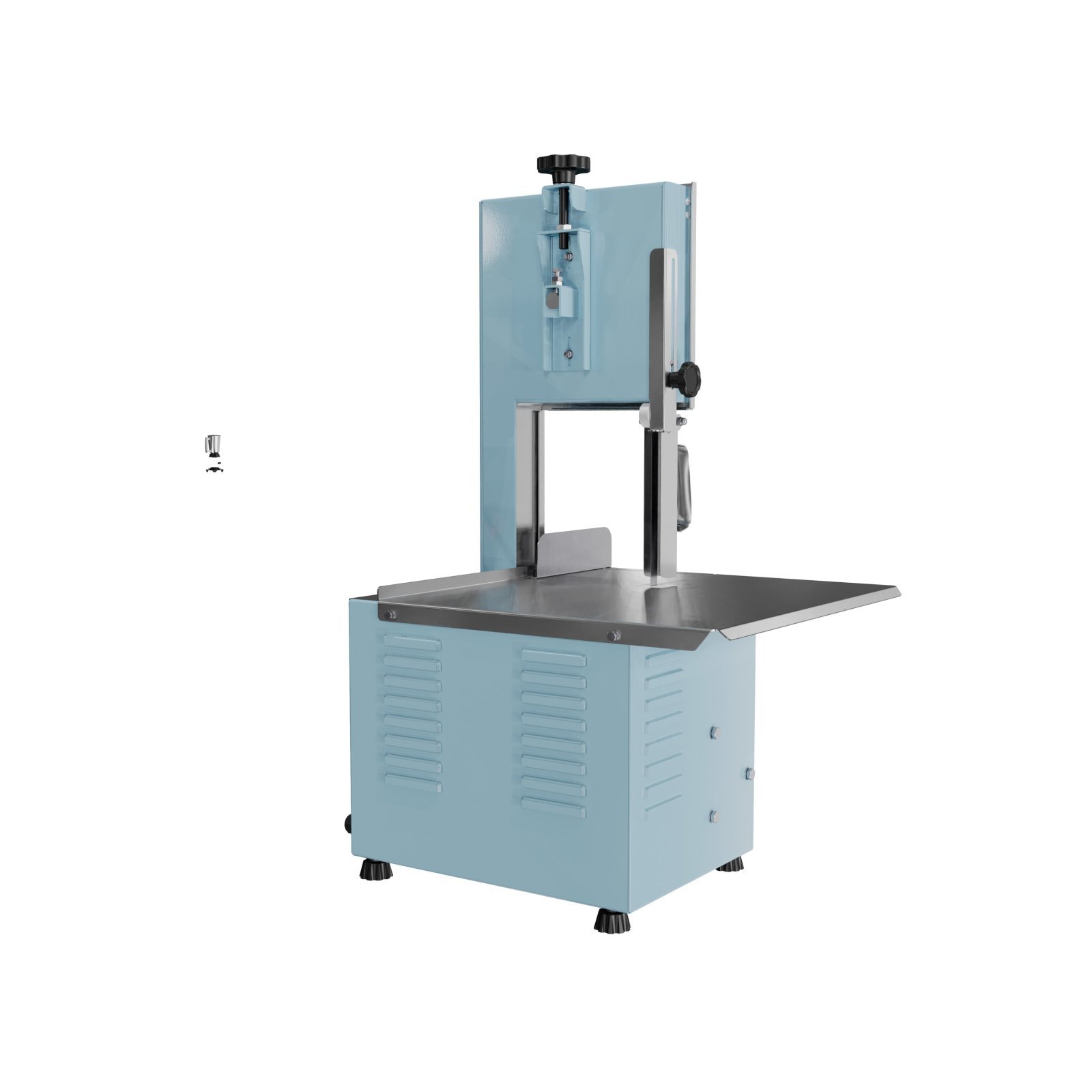 SERRA FITA DE BANCADA PARA CARNE COM REGULADOR DE CORTE LÂMINA 1.740 mm SB 127V SKYMSEN - Foto 8
