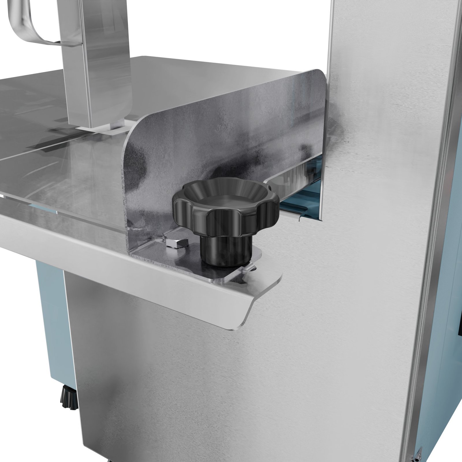 SERRA FITA DE BANCADA PARA CARNE COM REGULADOR DE CORTE LÂMINA 1.740 mm SB 127V SKYMSEN - Foto 9