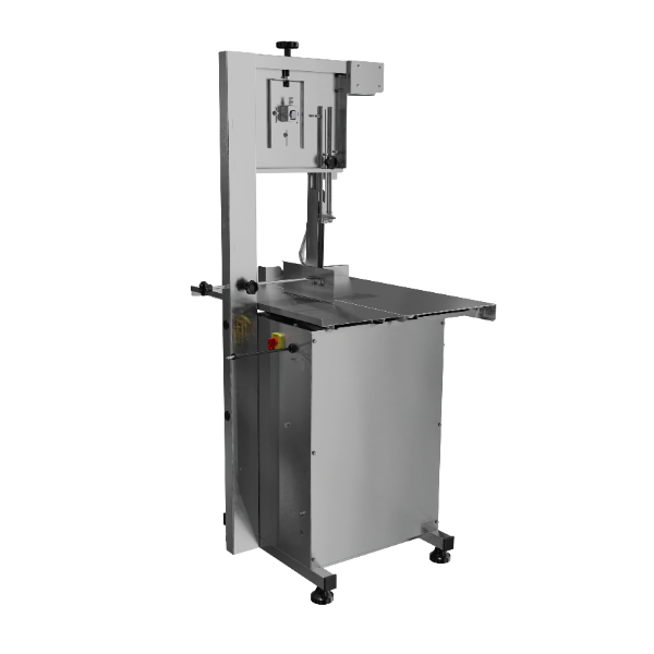 SERRA FITA PARA CARNE INOX COM EMPURRADOR MESA MÓVEL REGULADOR DE CORTE LÂMINA DE 2.820mm SL282 220V SKYMSEN - Foto 5