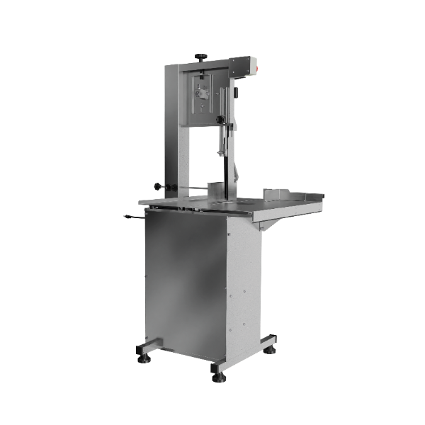 SERRA FITA PARA CARNE INOX COM EMPURRADOR MESA MÓVEL REGULADOR DE CORTE LÂMINA DE 2.820mm SL282 220V SKYMSEN - Foto 6
