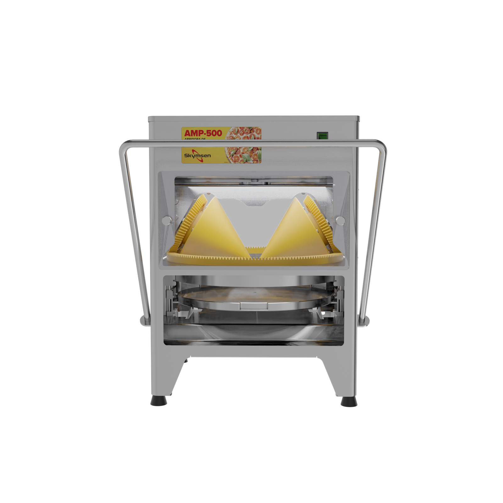 ABRIDORA DE MASSAS DE PIZZAS C/ 3 BANDEJAS AMP500 220V SKYMSEN - Foto 2
