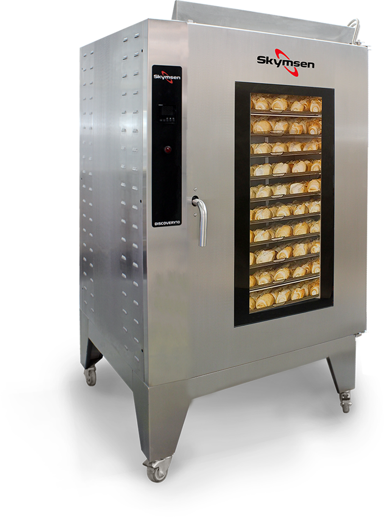 FORNO TURBO ELÉTRICO 10 ASSADEIRAS 360 PÃES DICOVERY 10 220V TRIFÁSICA SKYMSEN